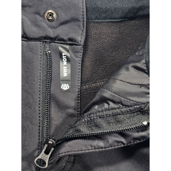 Women's 686 Gossip Softshell Snowboard Pant Black Size Medium L6W406-BLK - Picture 3 of 13